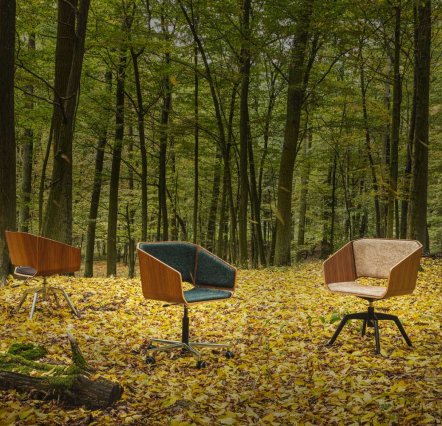 VANK_WOODI – iconic office chairs in a new look