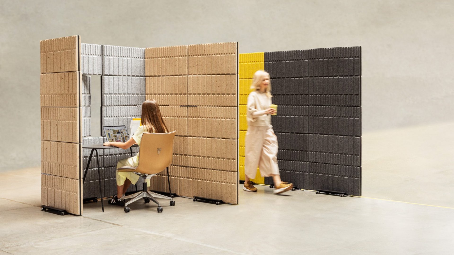 FLIP acoustic screens